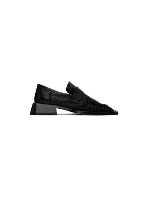 MIISTA Black Airi Loafers