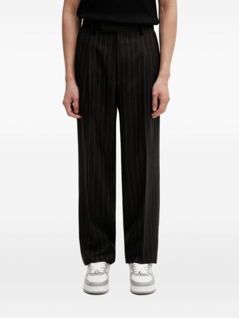 WACKO MARIA pinstripe-pattern pleated trousers