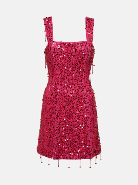 SIMKHAI Noemi sequined minidress