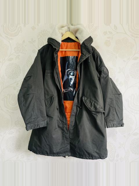 Other Designers Star Wars - Darth Vader Dark Side Parka Long Jacket With Hooded