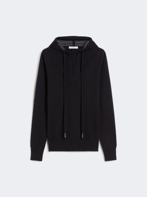 Max Mara DIVO Fitted wool jumper - NAVY