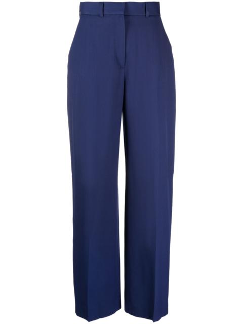 Casablanca high-waisted wide-leg trousers