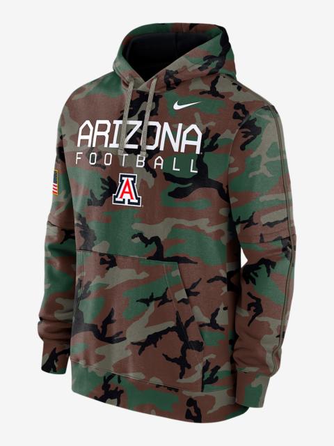 Nike Arizona Wildcats Military Appreciation Club Men’s Nike College Pullover Hoodie