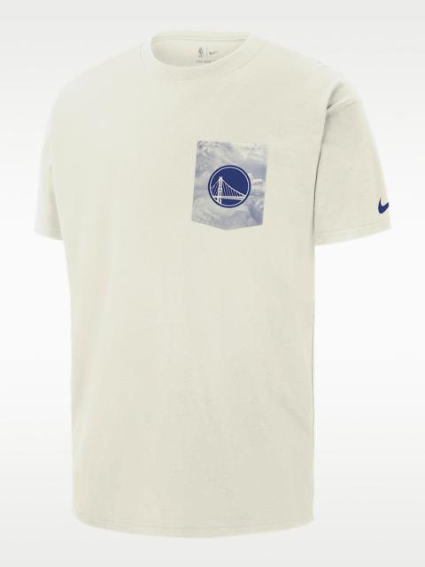 Nike Golden State Warriors Courtside Men's Nike NBA Max90 T-Shirt