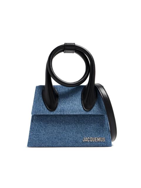 JACQUEMUS mini Le Chiquito denim bag