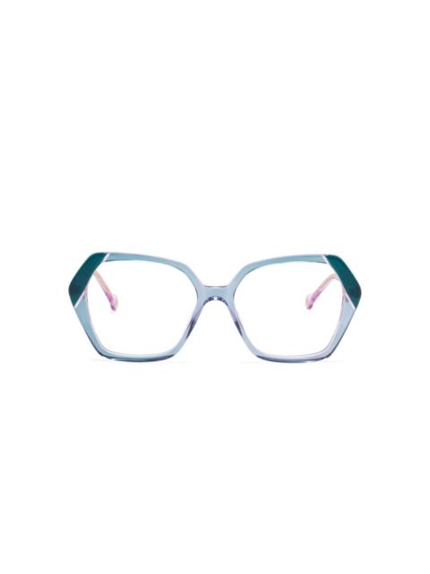 CAROLINA HERRERA geometric-frame glasses