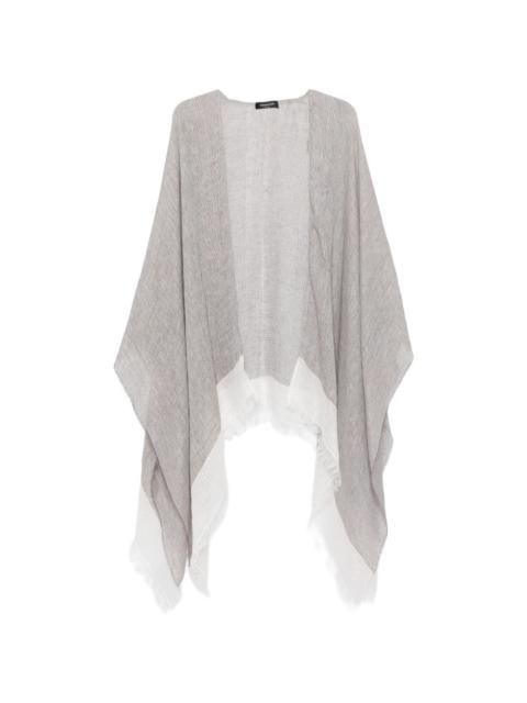 FABIANA FILIPPI frayed poncho