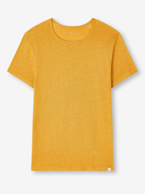 Derek Rose Men's T-Shirt Jordan Linen Mustard