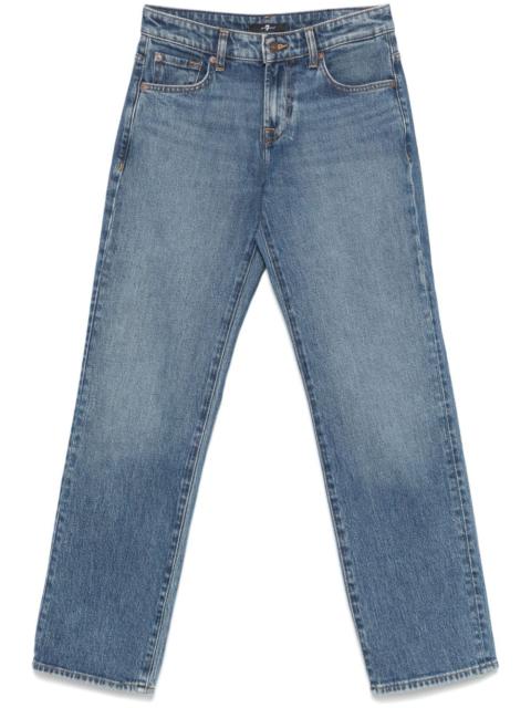 7 For All Mankind Calie straight-leg jeans