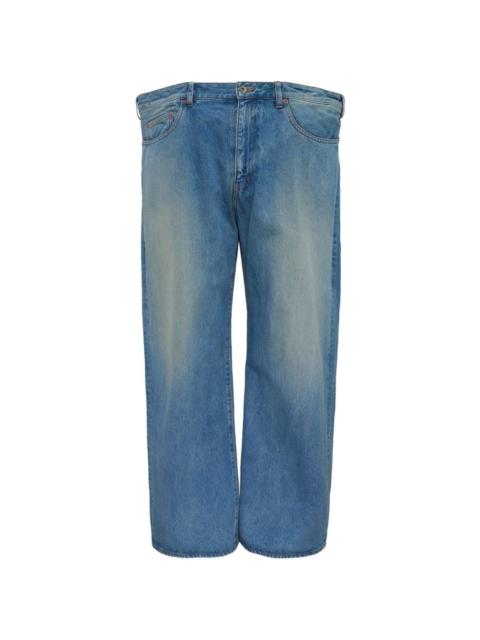 doublet wide-leg jeans