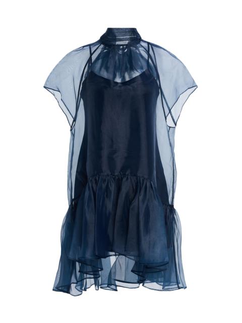 SIMKHAI Women's Beaux Tiered Minidress - Midnight
