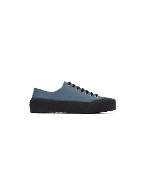 Blue Platform Sneakers