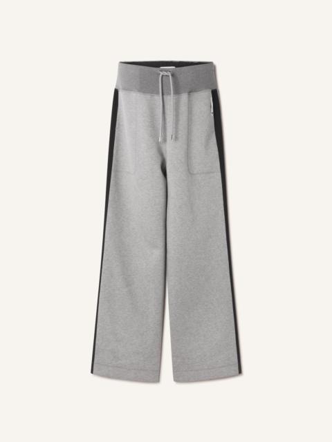 Lanvin WIDE JOGGING SUIT IN DOUBLE-FACED JERSEY