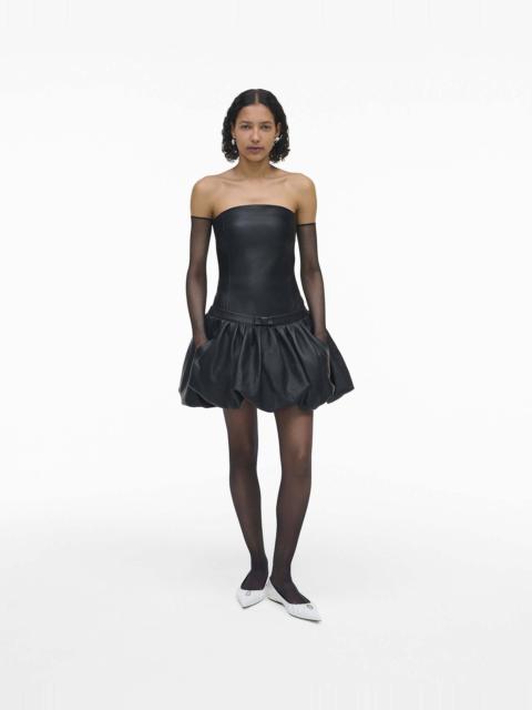 Marc Jacobs THE LEATHER BUBBLE DRESS