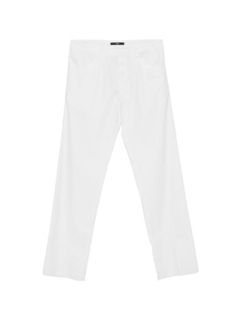 SAPIO cotton-twill trousers