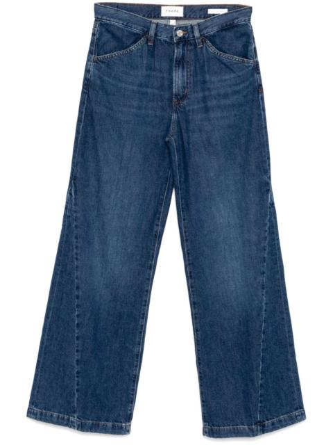 FRAME Le Baggy wide-leg jeans