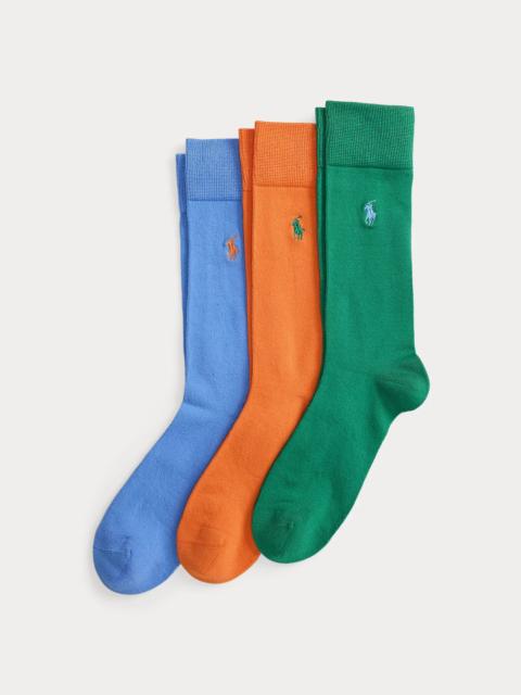 Polo Ralph Lauren Supersoft Trouser Sock 3-Pack