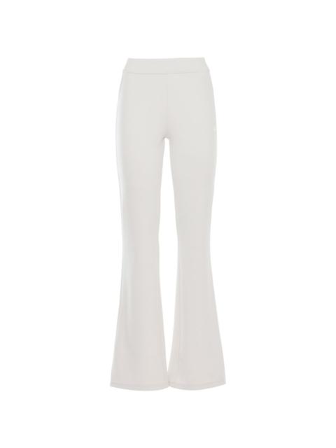 K-WAY flared logo trousers