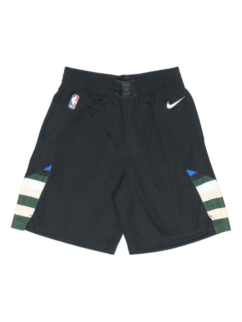 Nike Men's Nike NBA Milwaukee Bucks Black Shorts AT9929-010