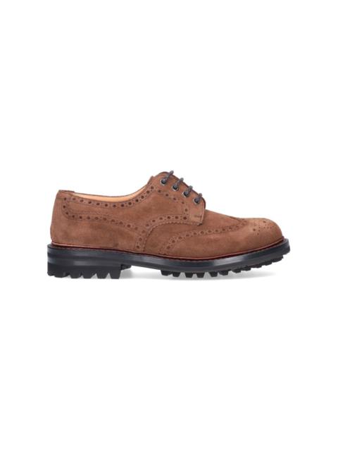 SUEDE 'DERBY' LACED UP