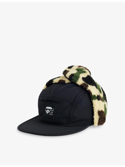 A BATHING APE® Camo Puffy Flight Cap