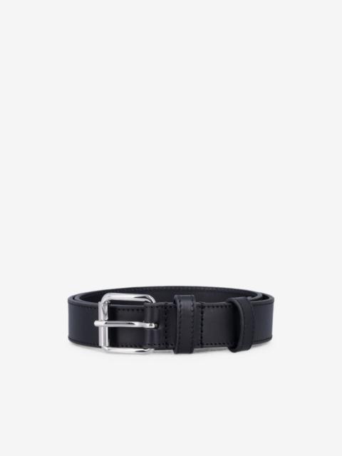 Comme Des Garçons buckle-fastening leather belt
