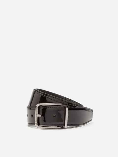 Dolce & Gabbana Patent leather belt