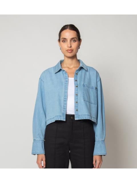 Cleobella LAUREL BLOUSE | LIGHT WASH