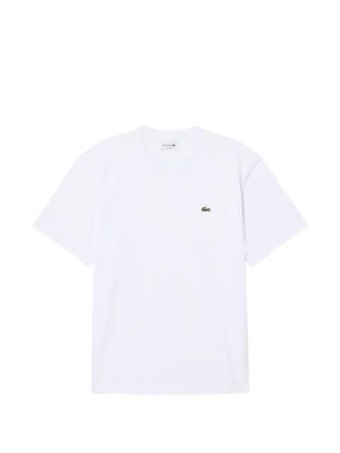 LACOSTE embroidered-logo T-shirt