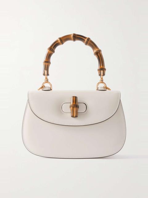 GUCCI Bamboo 1947 small leather tote
