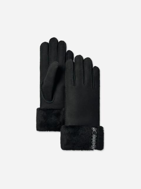UGG ® Women's Sheepskin ®braid Glove in Black