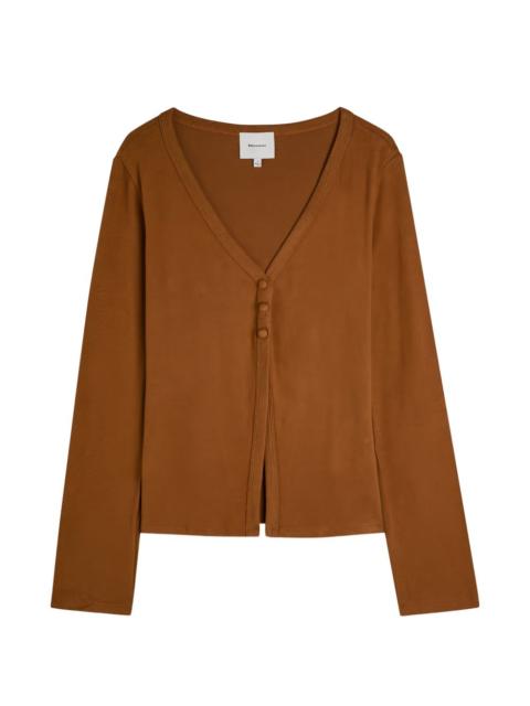Reformation Millie button V-neck cardigan