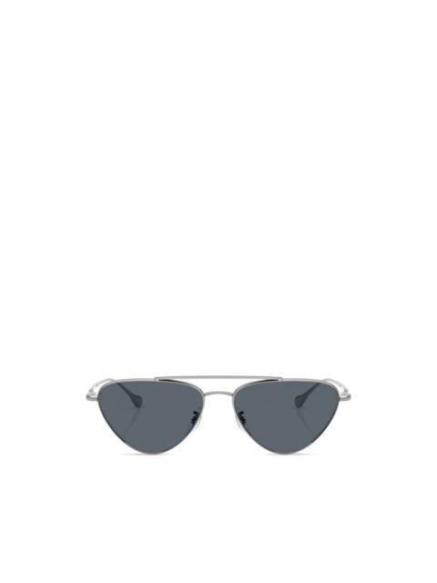 Oliver Peoples x Jil Sander Edition 1 pilot-frame sunglasses