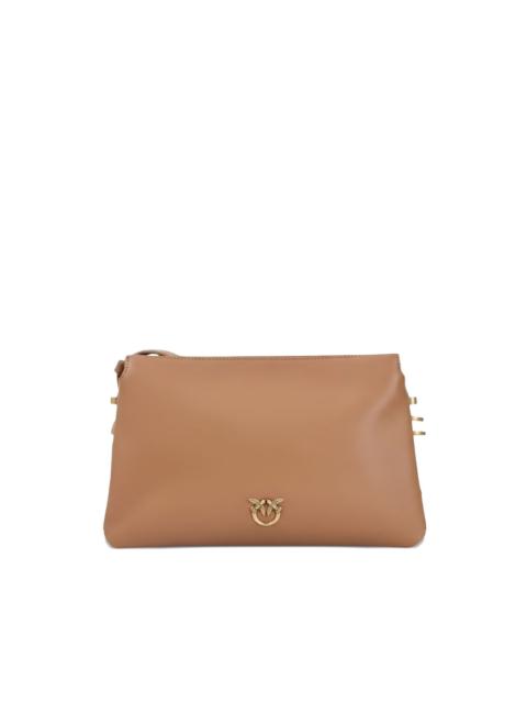 PINKO mini One, Two, Three leather crossbody bag