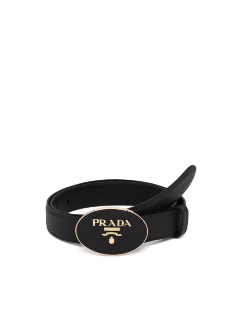 Prada Saffiano leather belt