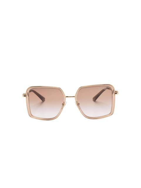 VERSACE Medusa Roller square-frame sunglasses