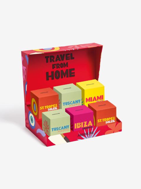 ASSOULINE Build Your Own Travel From Home Scented Candle Set