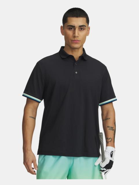 Under Armour UA ArmourDry Golf Trip Pique