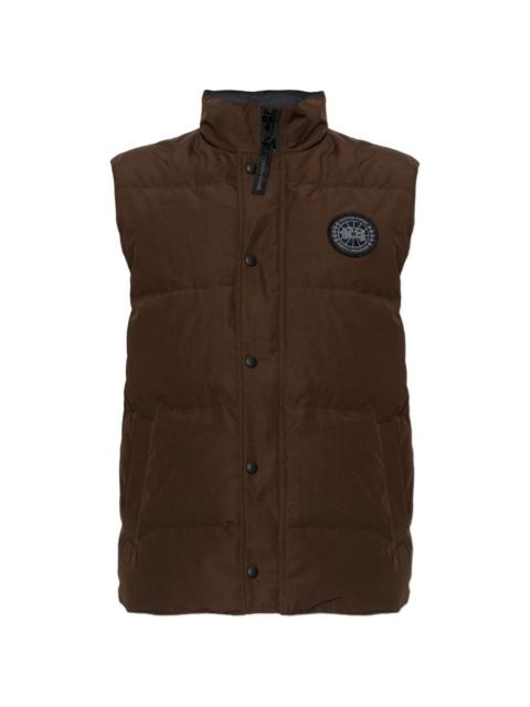 Canada Goose logo-patch padded gilet