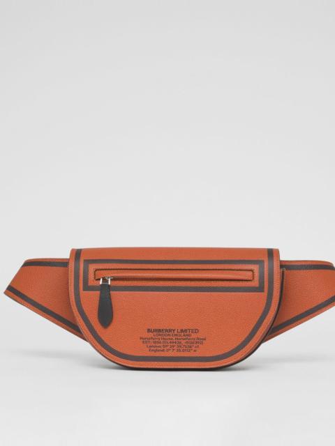 Burberry Small Location Print Leather Olympia Bum Bag