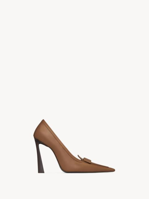 D'ORSAY PUMPS IN SMOOTH LEATHER