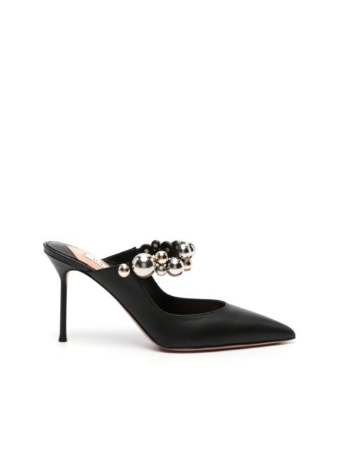 Blemind 95mm bead-embellished pumps