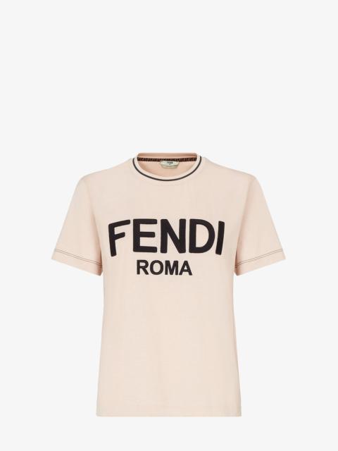 FENDI Pink jersey T-shirt