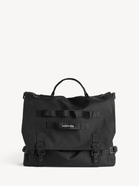 BALENCIAGA Men's Army Large Messenger Bag in Black