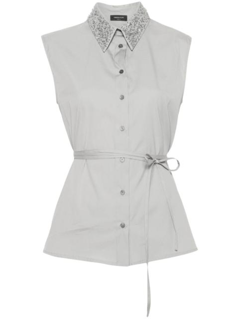 FABIANA FILIPPI bead-embellished blouse