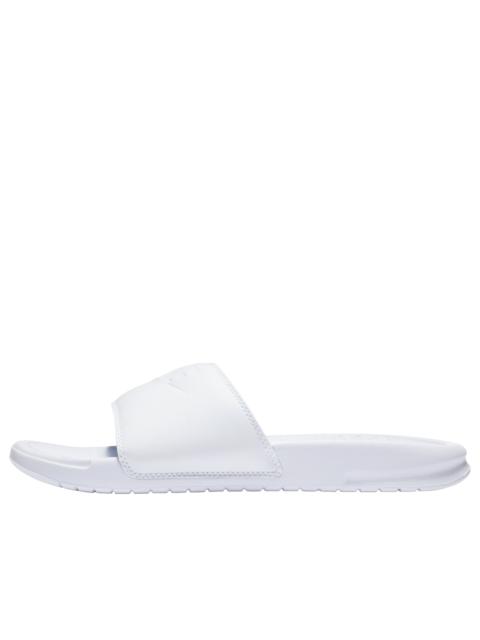 Nike (WMNS) Nike Benassi JDI Slide 'Triple White' 343881-115