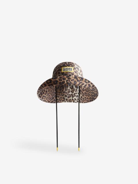 GANNI WATER RESISTANT BUCKET HAT