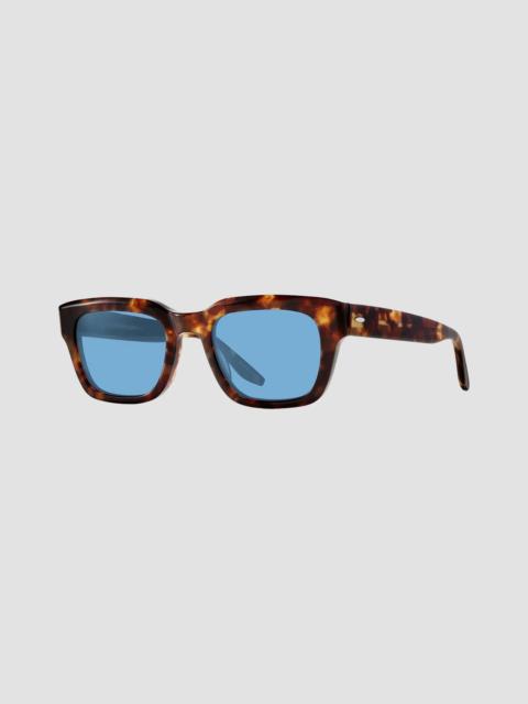 BARTON PERREIRA Men's 50MM Butzi Rectangle Sunglasses​ - Chestnut Eleos