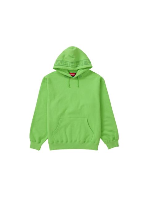 Supreme Supreme Jacquard 줄무늬 후드 스웨터 'Bright Green 이름 *