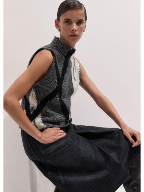 ME+EM Straight Knit Vest